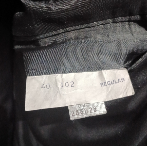 Men's Vintage Gray Virgin Wool Sport Coat - Picture 4 of 8